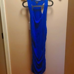 Royal blue dress